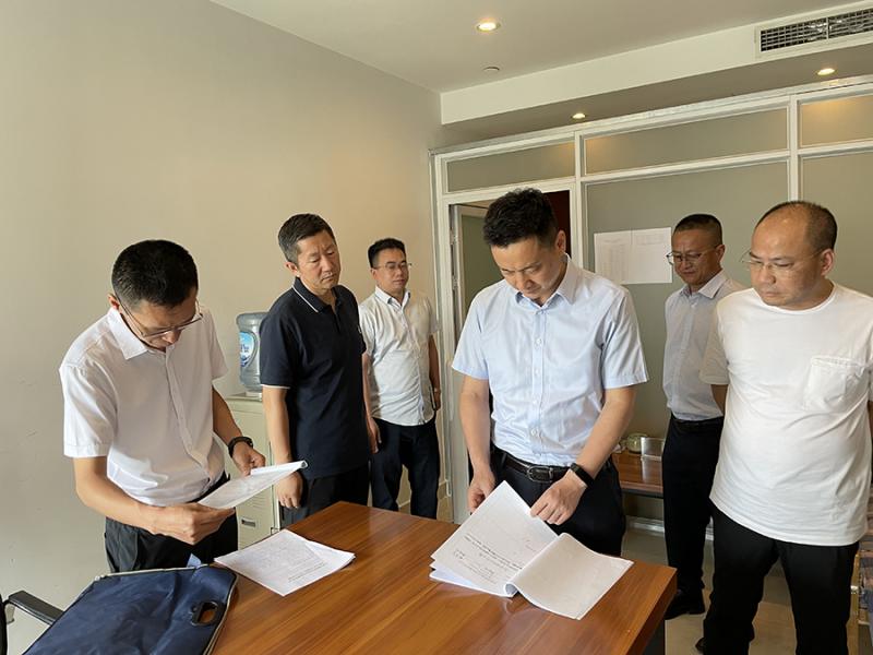 党委书记、董事长张锋带队前往各公司开展基层调研和安全环保及防汛减灾工作检查 .jpg